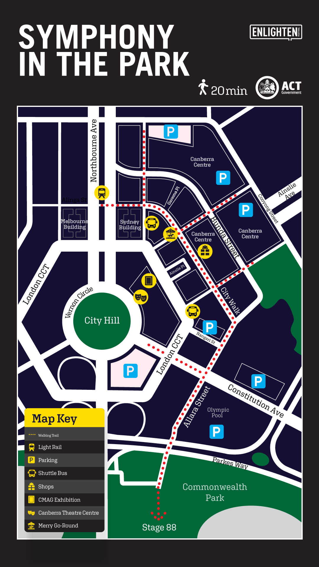 Enlighten Festival Maps - Enlighten Festival