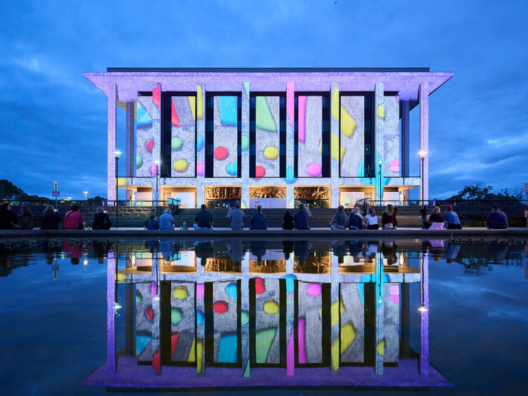 National Library of Australia - Enlighten Festival